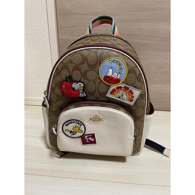 COACH SNOOPYのリュック