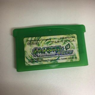 ポケットモンスター　リーフグリーン  GBA(携帯用ゲームソフト)