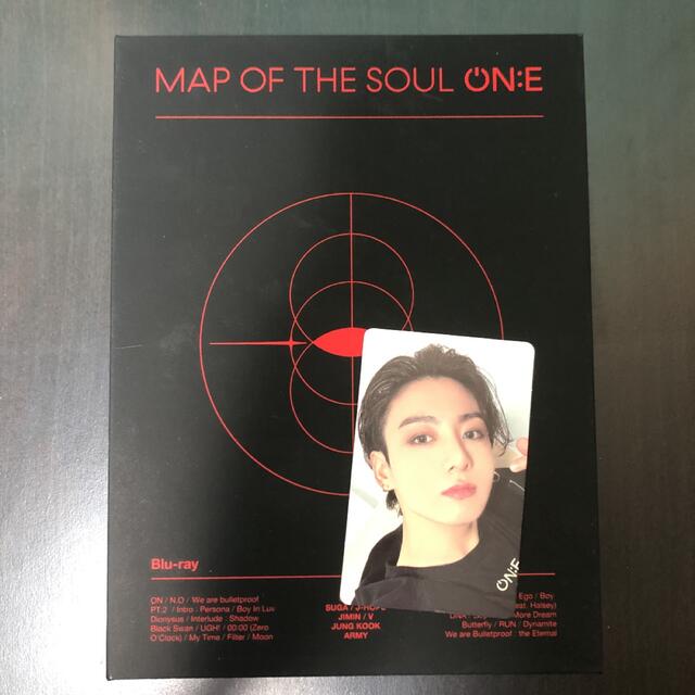 BTS MAP OF THE SOUL ON:E Blu-ray トレカ グク-