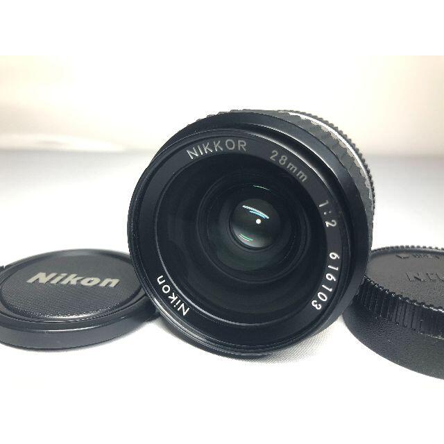 ニコン Ai-s Nikkor 28mm F2光学コンディション
