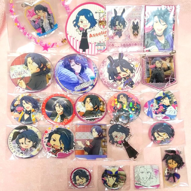 人気急上昇 アイドルマスターSideM 缶バッジ アクリルキーホルダー