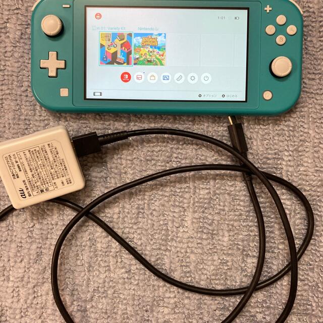 Nintendo Switch Lite ターコイズ本体セット　動作品