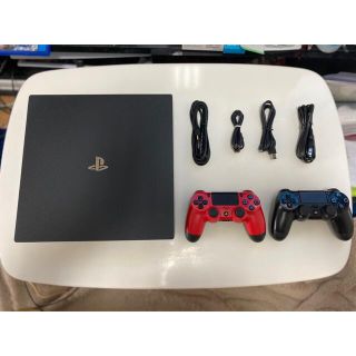 プレイステーション4(PlayStation4)のPlayStation4 CUH-7200C 2TB 箱なしコントローラー2個付(家庭用ゲーム機本体)