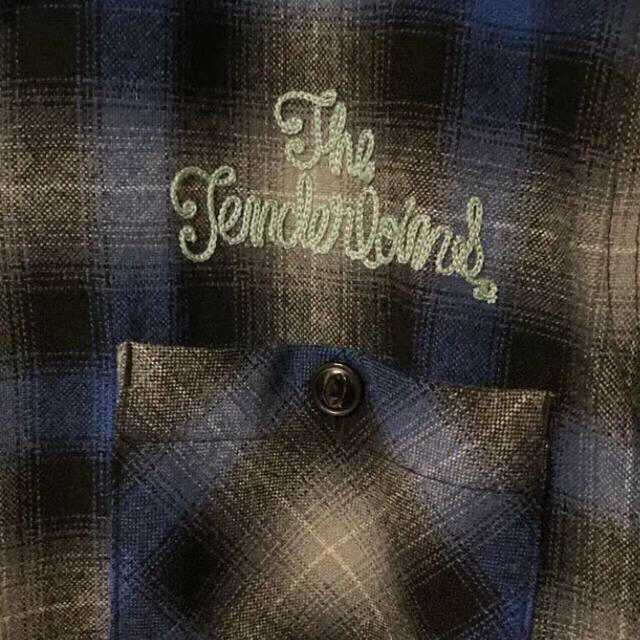 TENDERLOIN(テンダーロイン)のキムタク着TENDERLOIN テンダーロインT-WOOLチェックウールシャツL メンズのトップス(シャツ)の商品写真