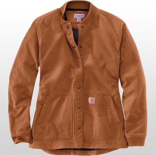 カーハート(carhartt)のカーハート　レディース　ジャケット　茶　XS　フリース裏地　最新作＊新品＊セール(その他)