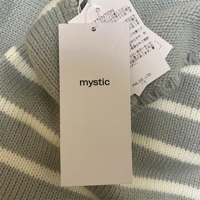 mystic(ミスティック)の田崎なっちゃん様専用 mystic  ボーダータートルニット レディースのトップス(ニット/セーター)の商品写真