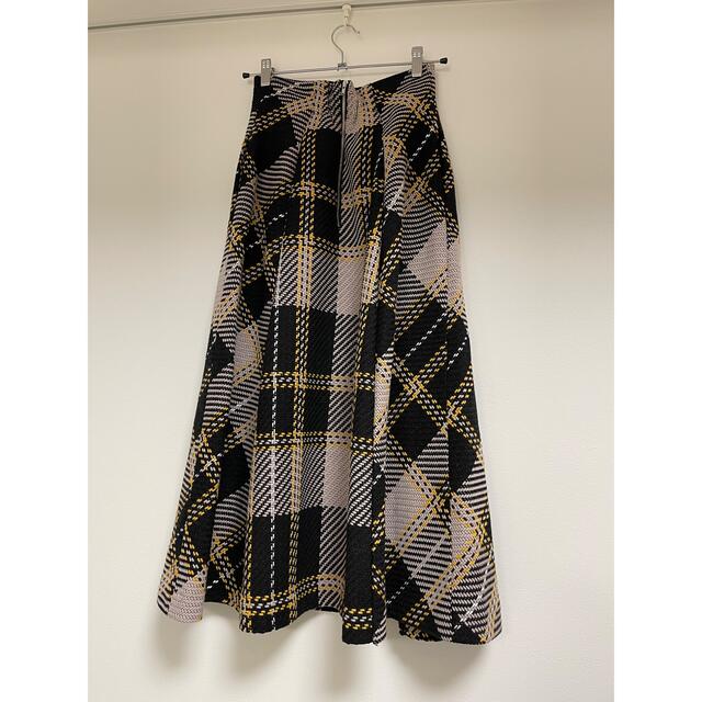 SNIDEL(スナイデル)のロービングチェックフレアスカート レディースのスカート(ロングスカート)の商品写真