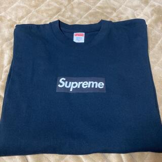シュプリーム(Supreme)のsupreme box logo black Mサイズ(Tシャツ/カットソー(七分/長袖))