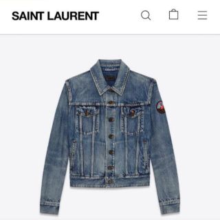 サンローラン(Saint Laurent)の定価21.6万円☆2018SS サンローラン デニムジャケット XS☆(Gジャン/デニムジャケット)