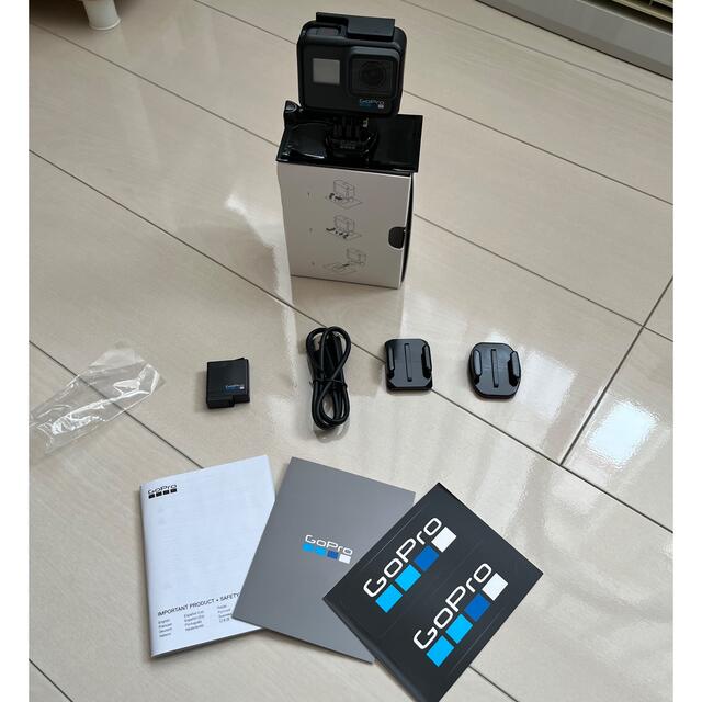 GoPro(ゴープロ)の【最終】GoPro HERO6 BLACK【値下げ】 スマホ/家電/カメラのカメラ(ビデオカメラ)の商品写真