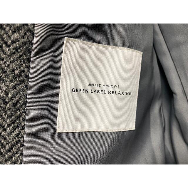 UNITED ARROWS green label relaxing(ユナイテッドアローズグリーンレーベルリラクシング)のGREEN LABEL RELAXING チェスターコート　S グレー メンズのジャケット/アウター(チェスターコート)の商品写真