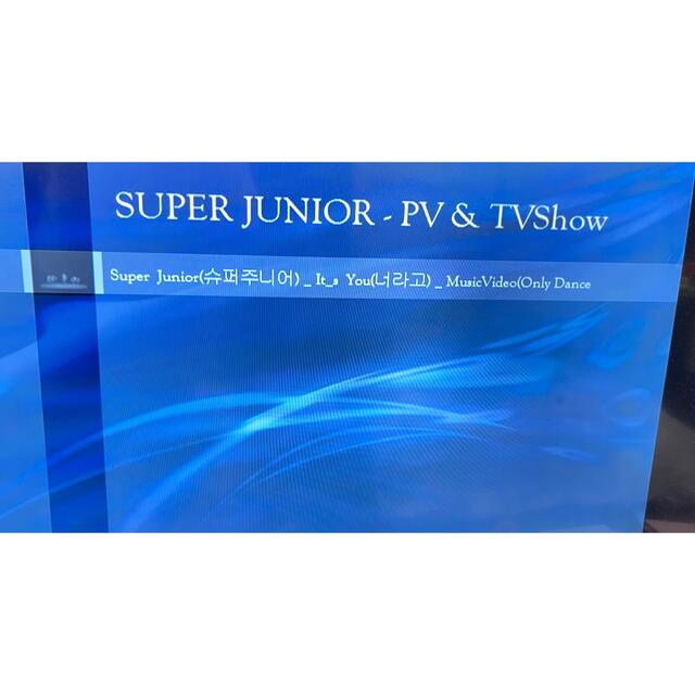 SUPER JUNIOR(スーパージュニア)のSUPER JUNIOR DVD エンタメ/ホビーのCD(K-POP/アジア)の商品写真