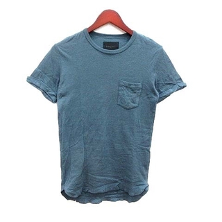 ラウンジリザード(LOUNGE LIZARD)のラウンジリザード LOUNGE LIZARD Tシャツ カットソー 半袖 1 青(Tシャツ/カットソー(半袖/袖なし))