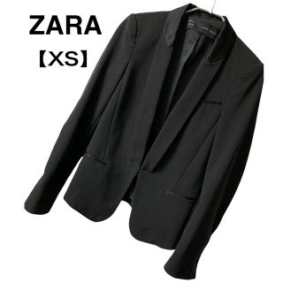 ザラ(ZARA)の【美品】ZARA テーラードジャケット　サテン(テーラードジャケット)