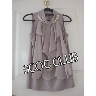 スコットクラブ(SCOT CLUB)のブラウス レディース　SCOT CLUB　スコットクラブ(シャツ/ブラウス(半袖/袖なし))