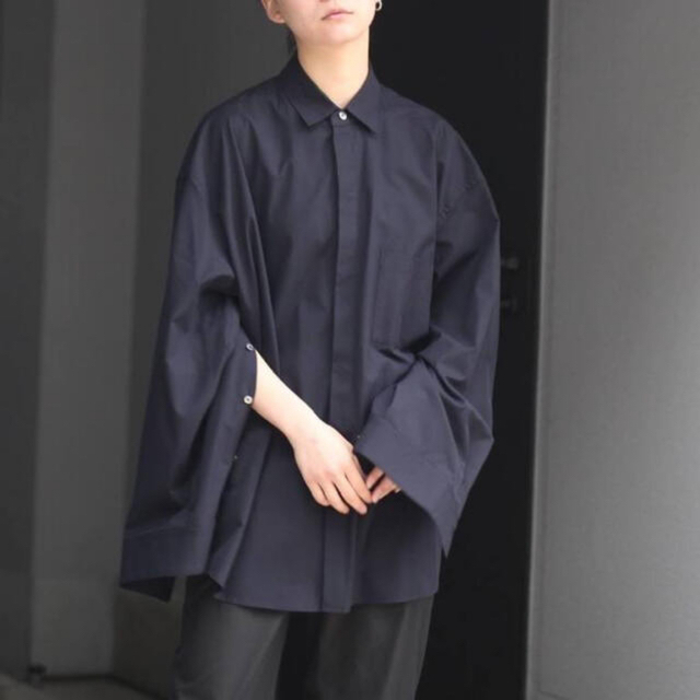 SUNSEA - 【stein】Fly Front Sleeve Oversized Shirtの通販 by ...