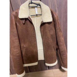 ザラ(ZARA)のZARA ムートンジャケット(レザージャケット)