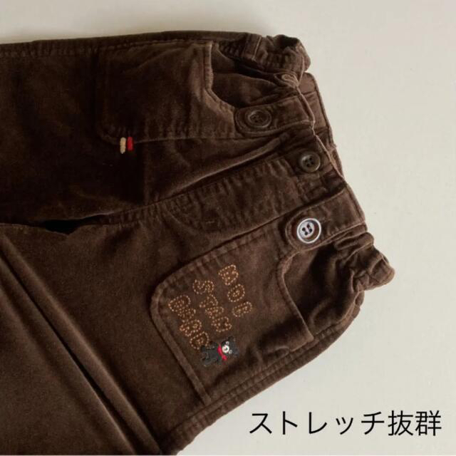 DOUBLE.B(ダブルビー)の3点おまとめ専用！ミキハウス　ダブルビー ストレッチ　パンツ　ズボン　 キッズ/ベビー/マタニティのベビー服(~85cm)(パンツ)の商品写真