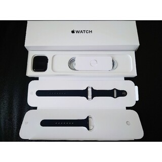 アップルウォッチ(Apple Watch)の【美品】Apple Watch SE/GPSモデル44mm(腕時計(デジタル))