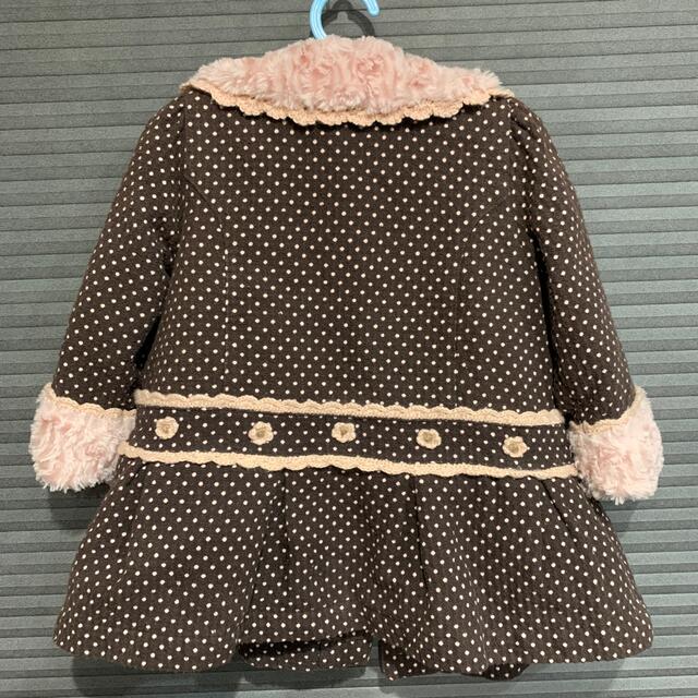 Souris(スーリー)の90/スーリー　お姫様　可愛いコート　美品 キッズ/ベビー/マタニティのキッズ服女の子用(90cm~)(コート)の商品写真