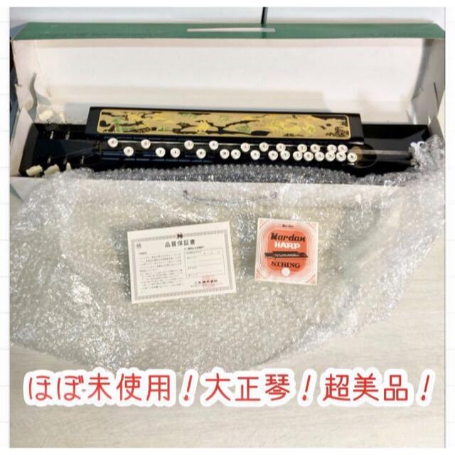 【超美品！ほぼ未使用】大正琴 nardan harp  新しい趣味として！ 楽器の和楽器(大正琴)の商品写真