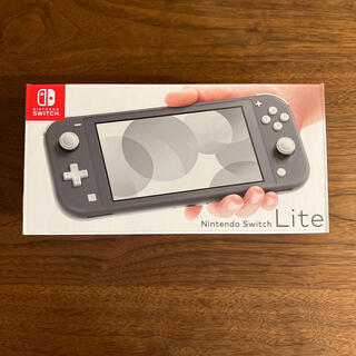 ニンテンドースイッチ(Nintendo Switch)のNINTENDO switch lite グレー(携帯用ゲーム機本体)
