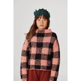 新品 べべオーガニック ニット 3y katerina sweater