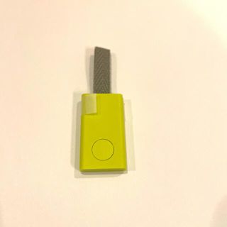 ソニー(SONY)のQrio Smart Tag(キュリオスマートタグ) ライムイエロー Q-ST1(その他)