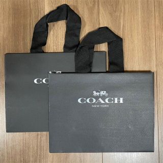 コーチ(COACH)のコーチ COACH 紙袋 ショッパー 2枚(ショップ袋)