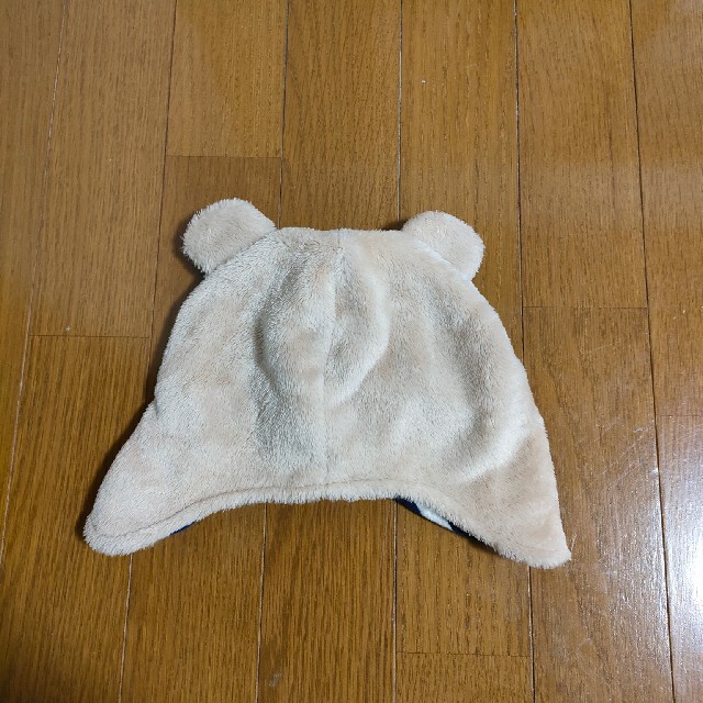 くまさん　帽子 キッズ/ベビー/マタニティのこども用ファッション小物(帽子)の商品写真