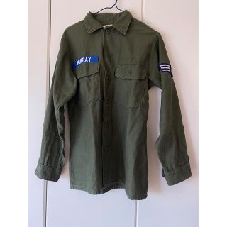 アヴィレックス(AVIREX)のmilitary jacket ミリタリージャケット　M-65 ワッペン付き(ミリタリージャケット)