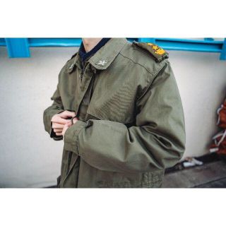 マルタンマルジェラ(Maison Martin Margiela)の【イタリア軍】90s ライナー付 フィールドジャケット カーキ 軍モノ(ミリタリージャケット)