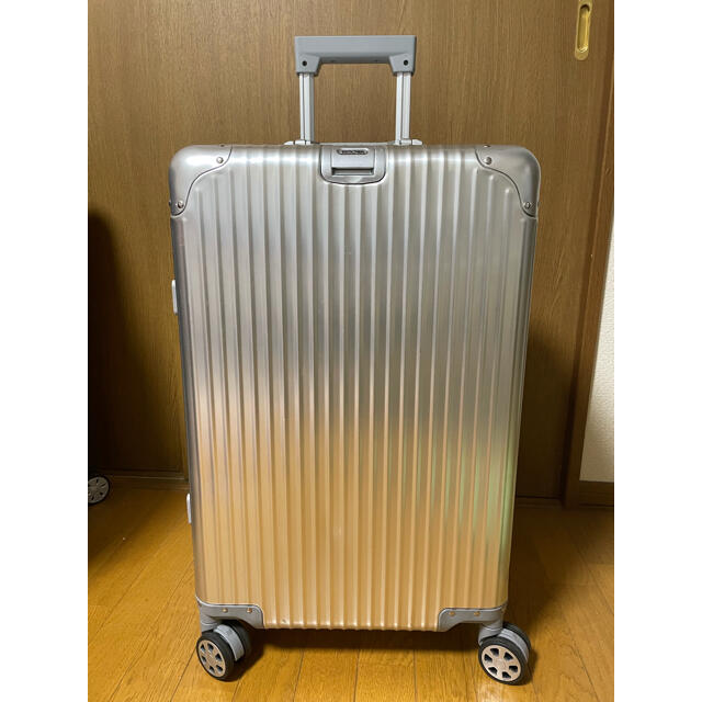 スーツケース RIMOWA風 中型 軽量 TSAロック 56L アルミ合金ボディ メンズのバッグ(トラベルバッグ/スーツケース)の商品写真