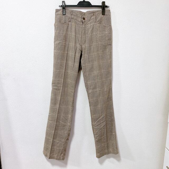 Ciaopanic(チャオパニック)のチャオパニック　チェック　ブラウン　ピンク　パンツ　ズボン メンズのパンツ(その他)の商品写真