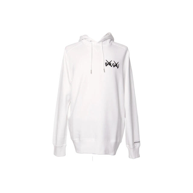 未使用品】sacai × KAWS Embroidery Hoodie-