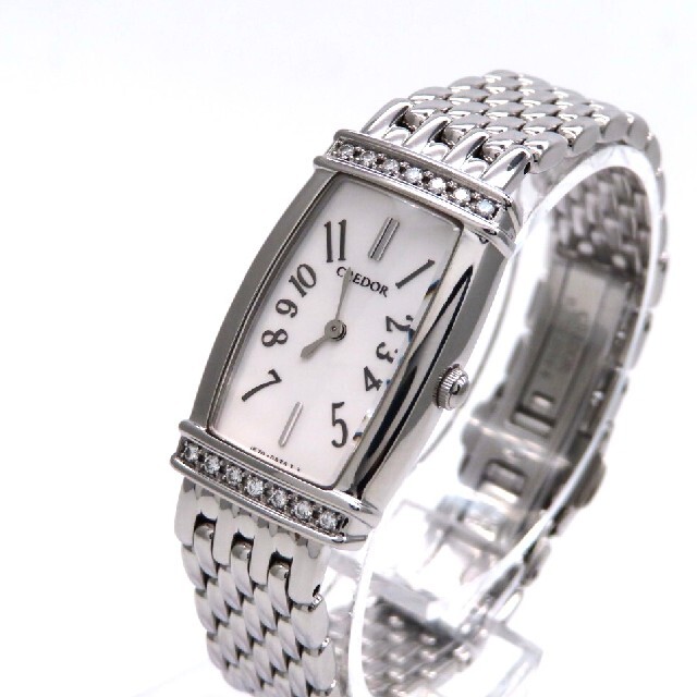 高級品市場 SEIKO - アラビア数字☆極美品☆ 'クレドール'ダイヤモンド
