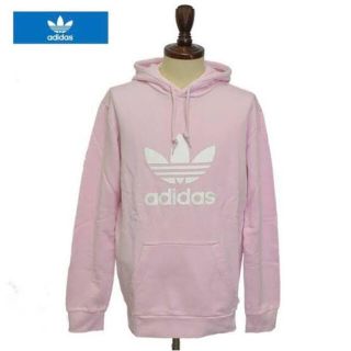 アディダス(adidas)のレア色adidas originalアディダスオリジナルピンクパーカーフーディー(パーカー)