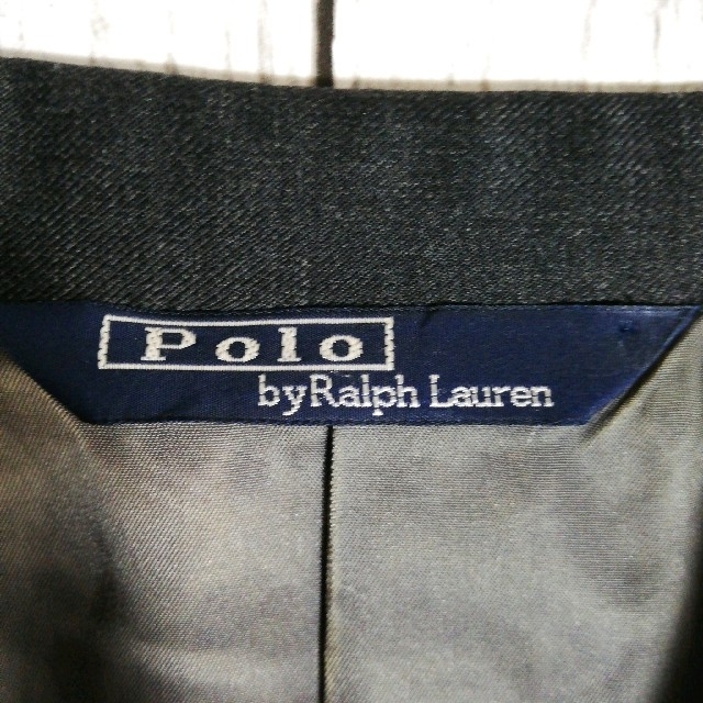 Ralph Lauren(ラルフローレン)の【日本製】ポロバイラルフローレン テーラードジャケット ウール100% 90s メンズのジャケット/アウター(テーラードジャケット)の商品写真