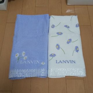 ランバン(LANVIN)のLANVIN フェイスタオル　2枚(タオル/バス用品)