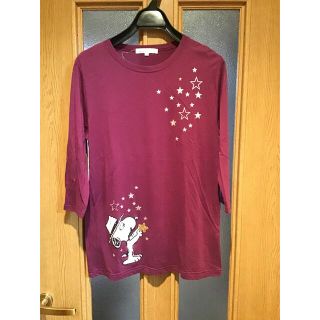 スヌーピー(SNOOPY)の良品　スヌーピー❌USPP.  チュニック　七分袖(Tシャツ(長袖/七分))