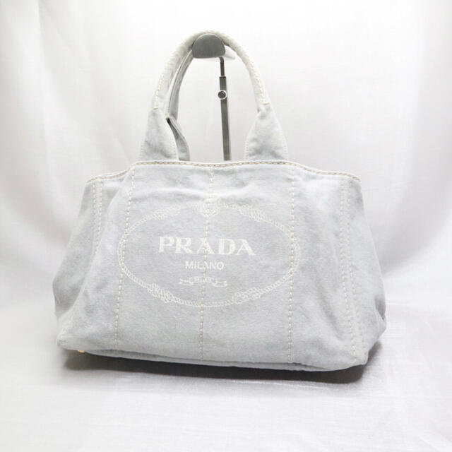 PRADA トートバッグ　グレー