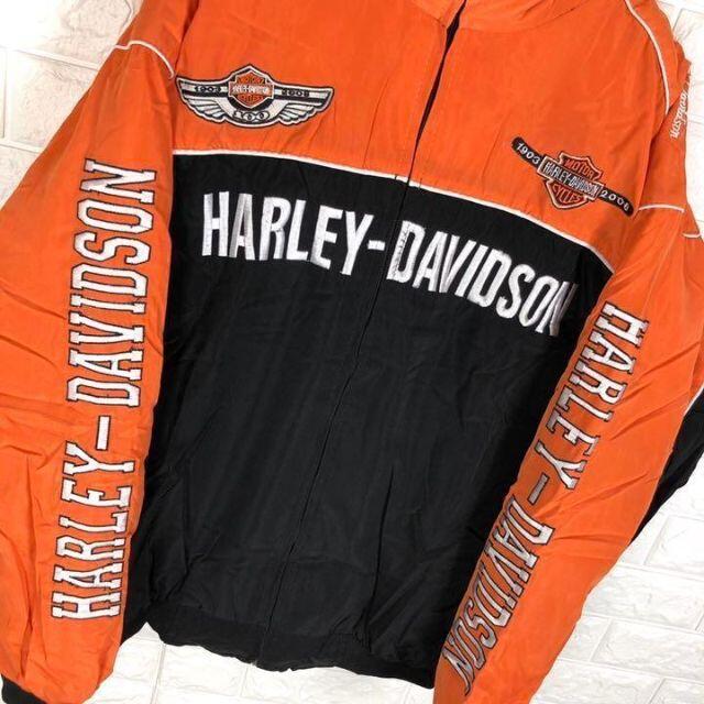 Harley Davidson - ハーレーダビッドソン ブルゾン ナイロンジャケット 