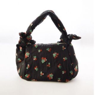 ジェーンマープル(JaneMarple)のJane Marple　Strawberry jacquard BAG(ハンドバッグ)