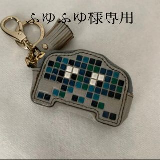 アニヤハインドマーチ(ANYA HINDMARCH)の【ふゆふゆ様専用】アニヤハインドマーチ　キーリング付き　コインケース(キーケース)