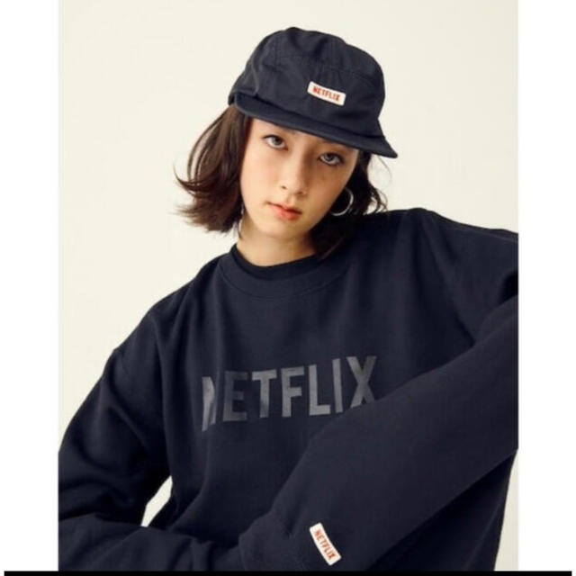 メンズnetflix beams ネットフリックス　ビーム　スパーカースエット　コラボ