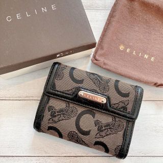 セリーヌ(celine)の【美品】CELINE セリーヌ レディース 折り財布 コンパクト財布(財布)