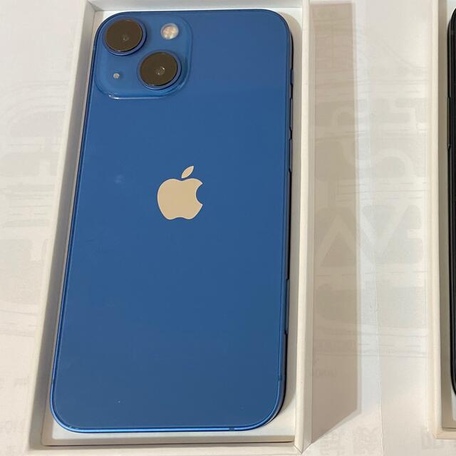 iPhone13mini 128G ブルー色　新品未使用