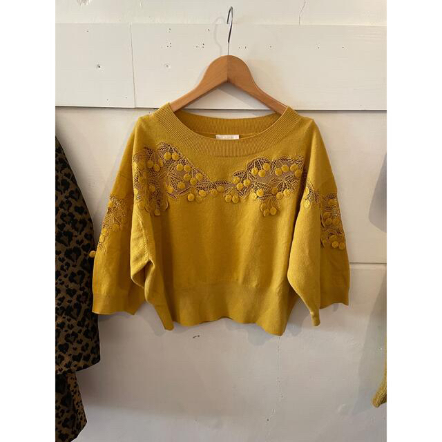 Chloe(クロエ)の最終価格💛Chloé cashmere cherry knit. レディースのトップス(ニット/セーター)の商品写真