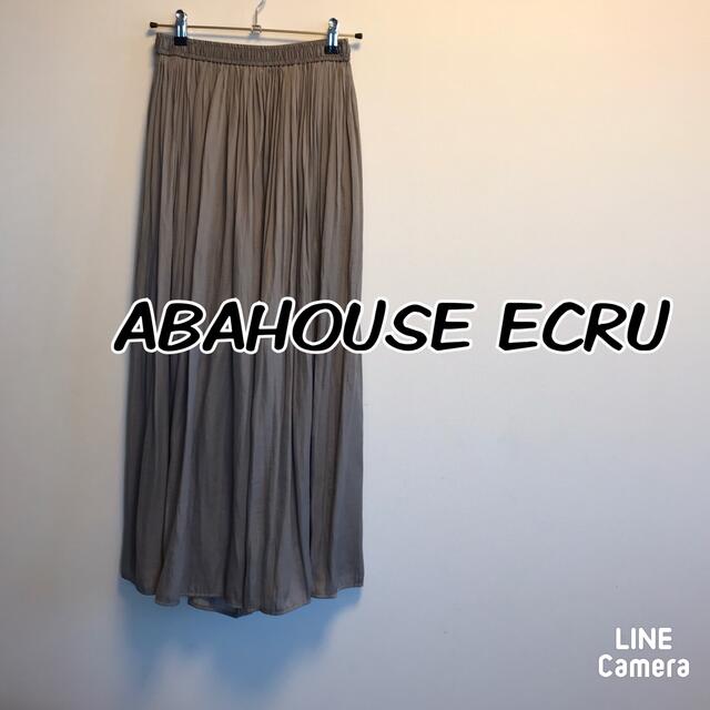 ABAHOUSE - ABAHOUSE ECRU レディース アバハウス エクリュ パンツの通販 by pikoon's shop｜アバハウス