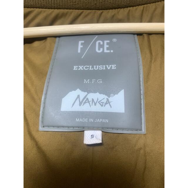 NANGA(ナンガ)の 　F/CE　エフシーイー　ナンガ　焚火ジャケット　 メンズのジャケット/アウター(ダウンジャケット)の商品写真